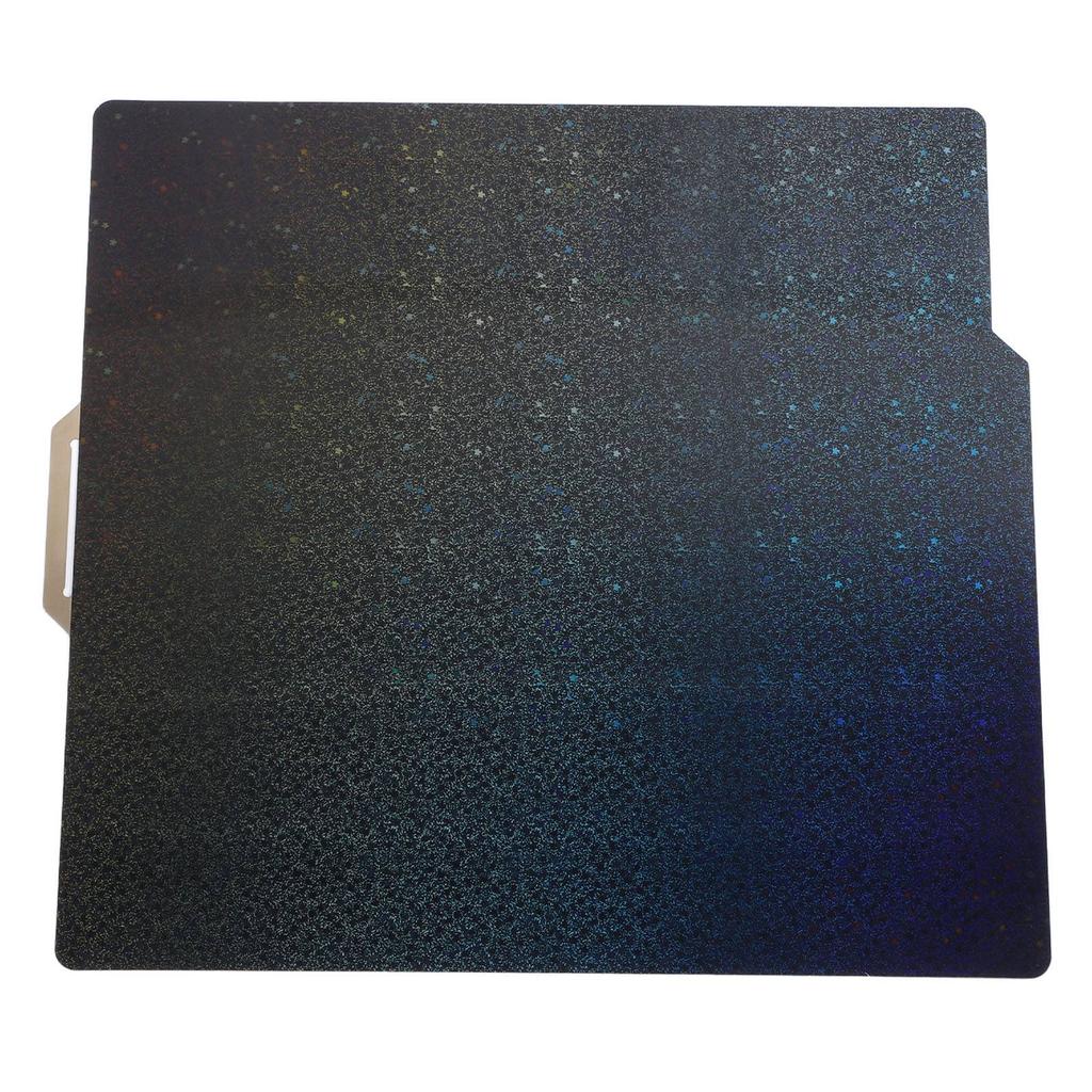 3D Printer Build Plate Double Sided Colorful Star PEY Textured PEI 257x257mm Spring Steel Plate for