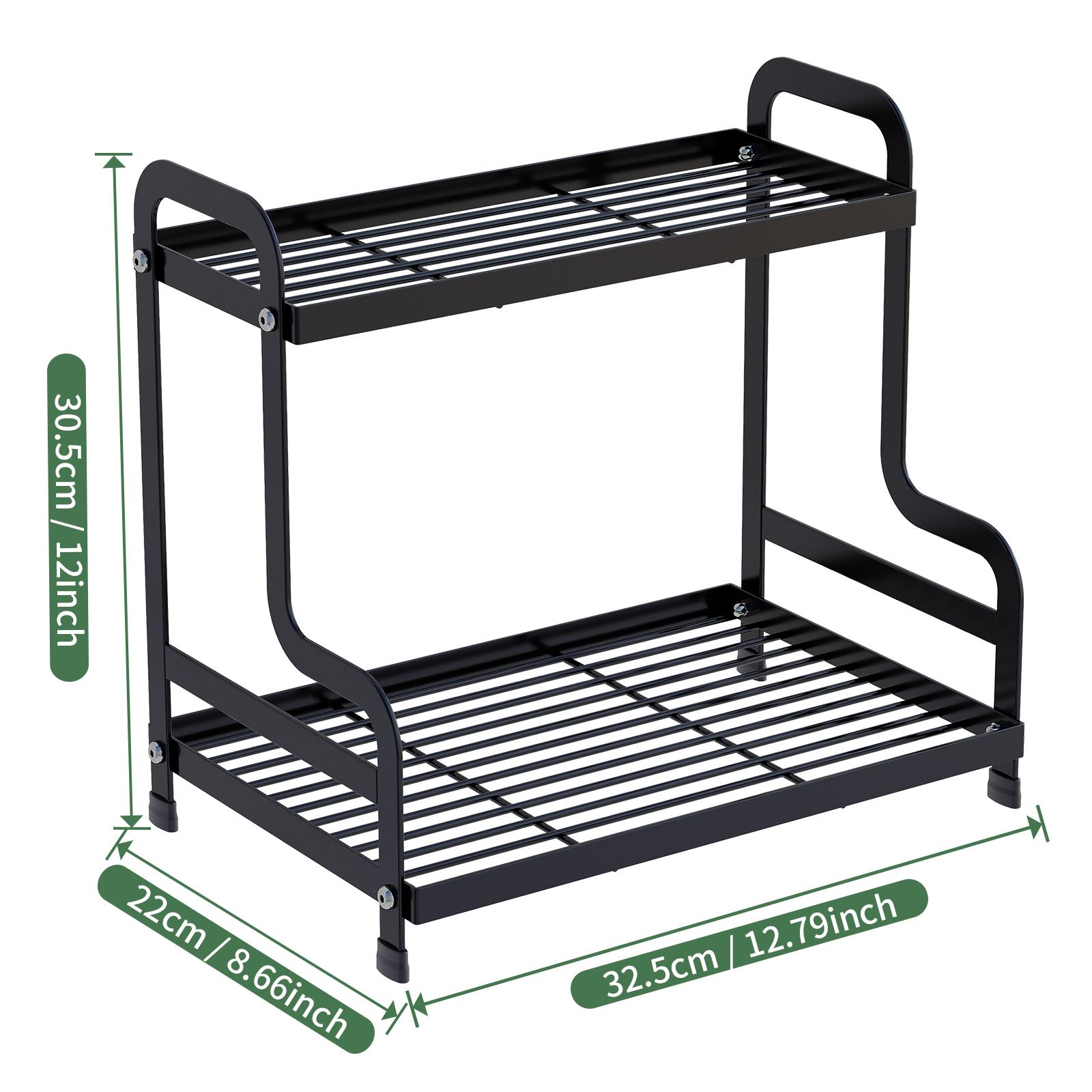 

Flat Iron H-Shaped Multifunctional Storage Rack