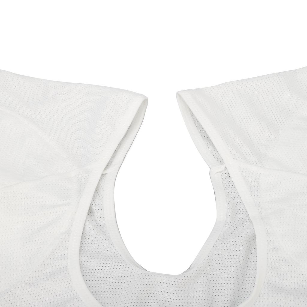 Underarm Sweat Vest Breathable Soft Quick Drying Armpit Sweat Pads Shirt for Women Girls Ladies White XL