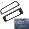 Car Headlight Switch Panel Cover Trims for Mazda CX-50  Left-hand Side Carbon Fiber Headlight Adjustment Cover Accessories