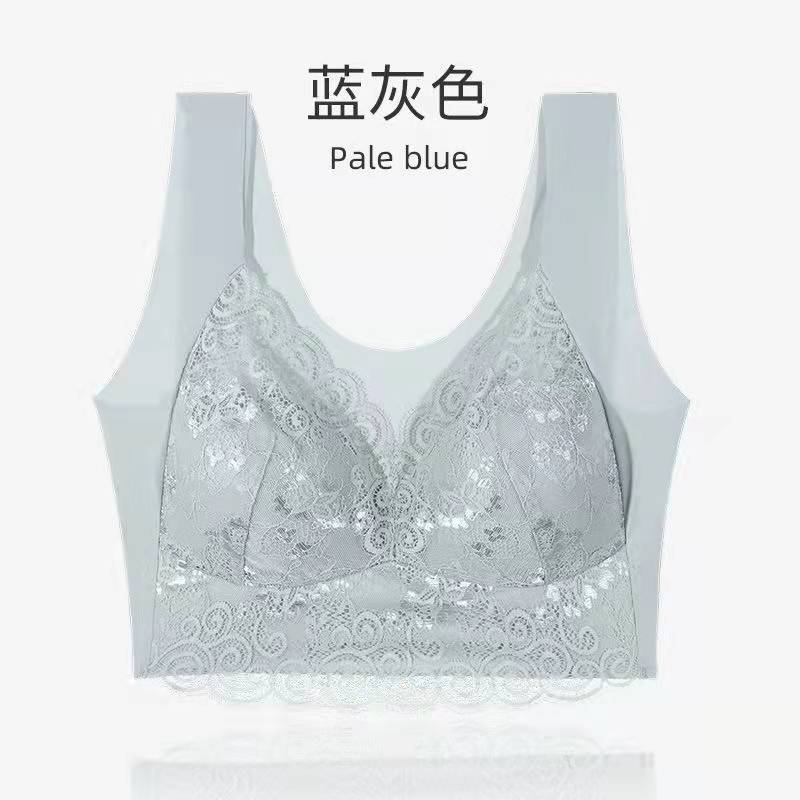 Seamless Large Size Underwear Women's Small Breasts Gather No Steel Ring On The Collection Auxiliary Breast Anti-sagging Bra