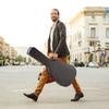 Acoustic Guitar Hard Case 43.31 In With Lock And Keys for Acoustic Guitar