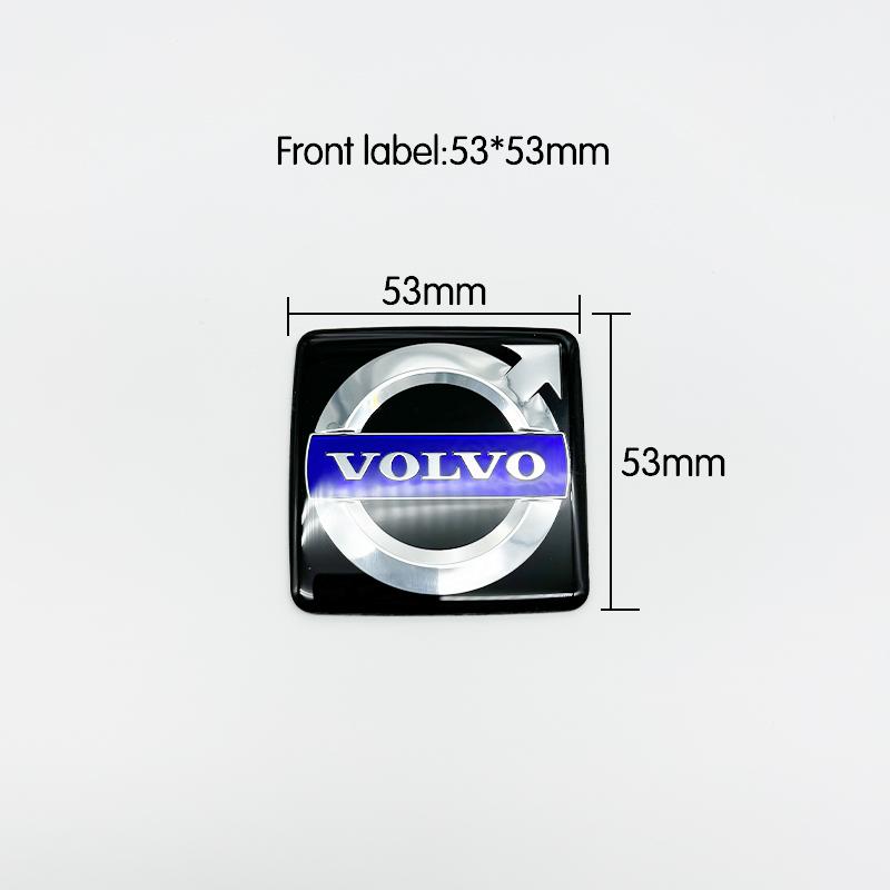 Snvdk1 Grill Logo Plate Emblem Sticker / Decal Car Sticker For Volvo S40 C30 XC90 S80 S80L Car Accessories