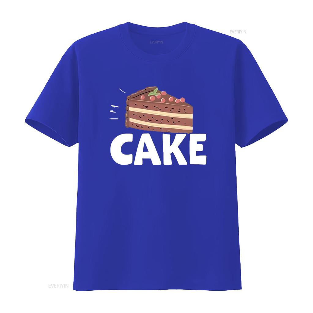 HERE FOR JUST THE CAKE Lover Women s T Shirt  Comfortable and Fashionable with Unique Print Design vintage Washed