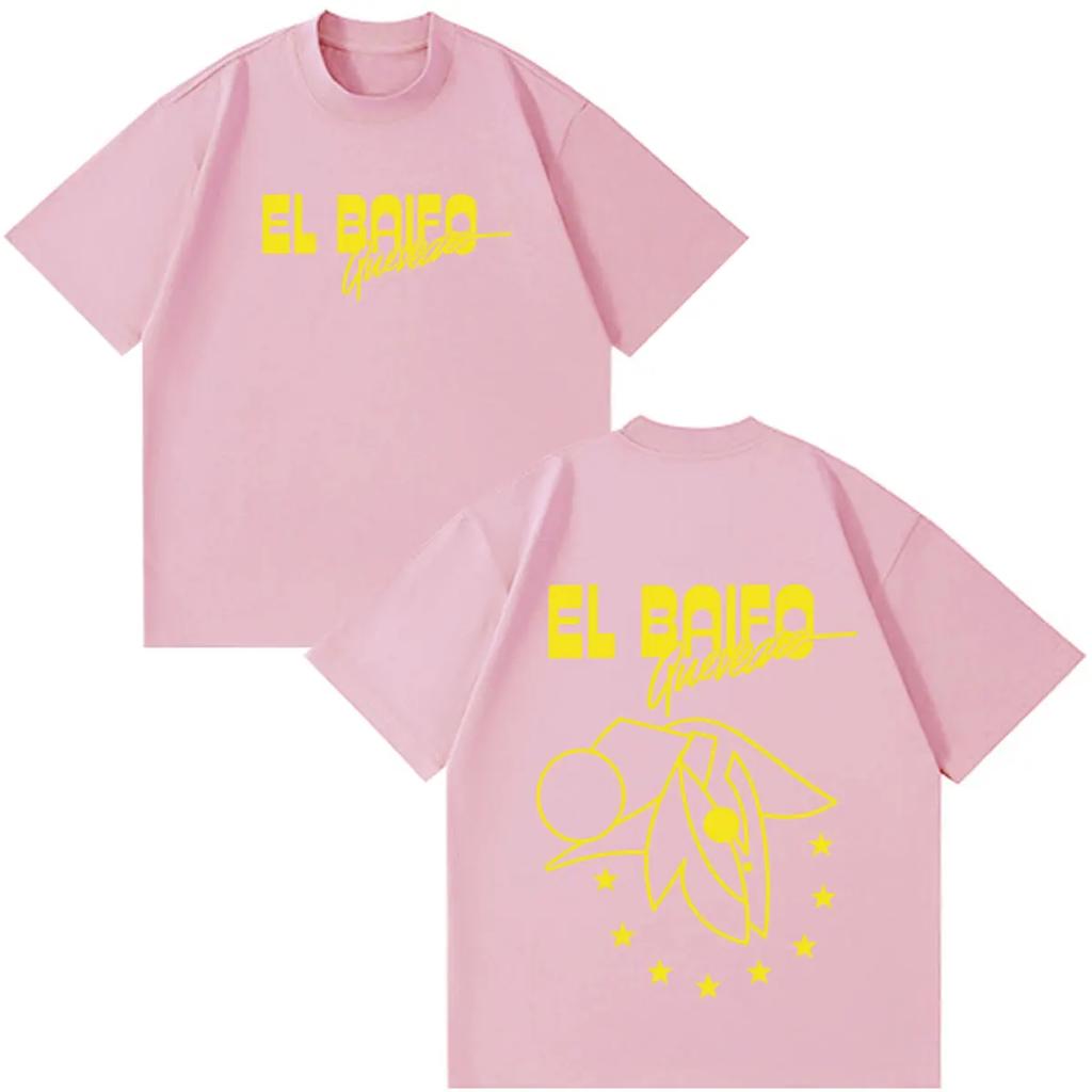 2026 Summer QUEVEDO EL BAIFO Album Tour Print T Shirt Unisex Unisex Fashion Tshirt Shortsleeved Cotton Casual Aesthetics Tshirts