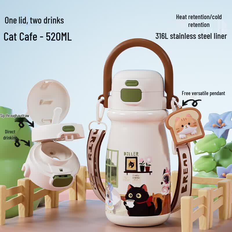 Diller 316 SS Dual-Drink Tea Infuser Insulated Mug