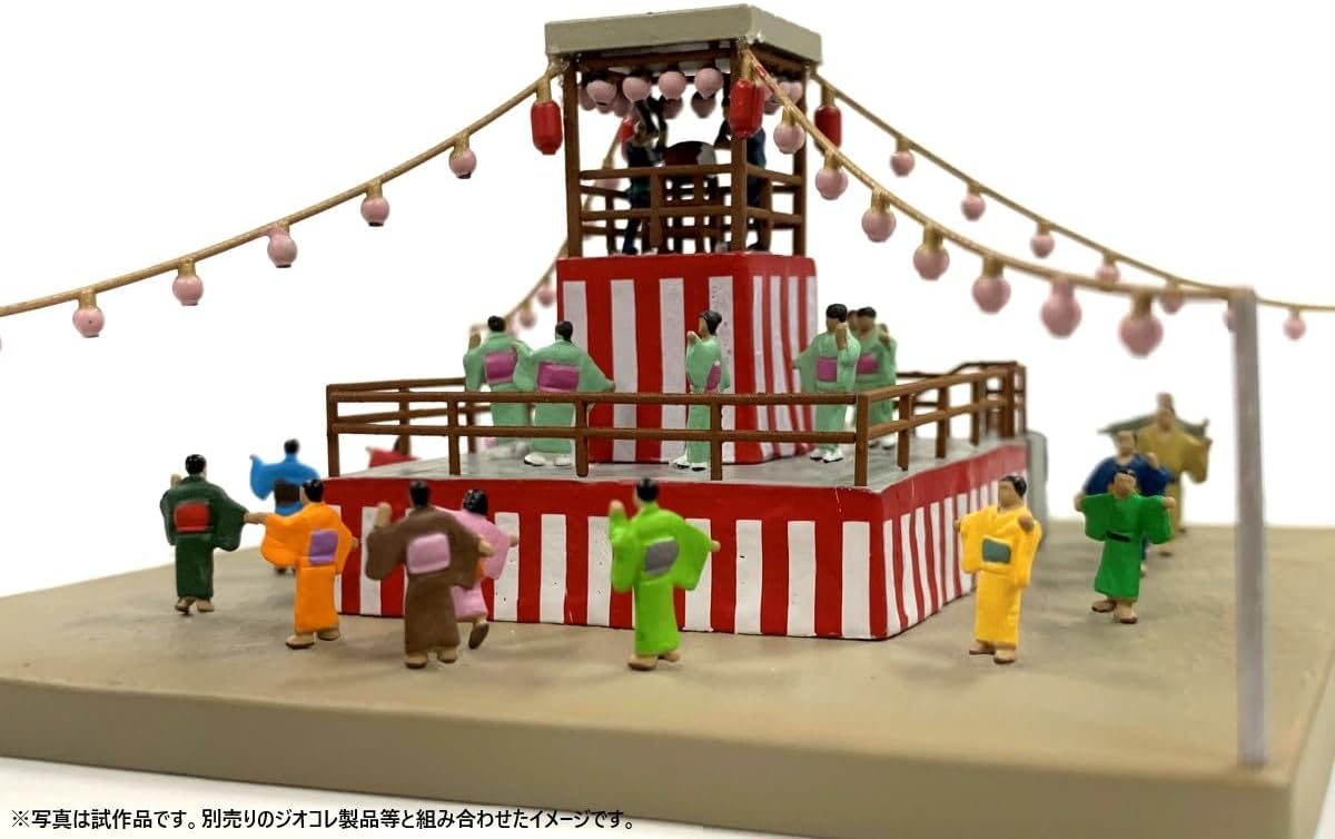 TOMYTEC Scene Collection The Human 144 Bon Odori People Diorama Supplies 331193