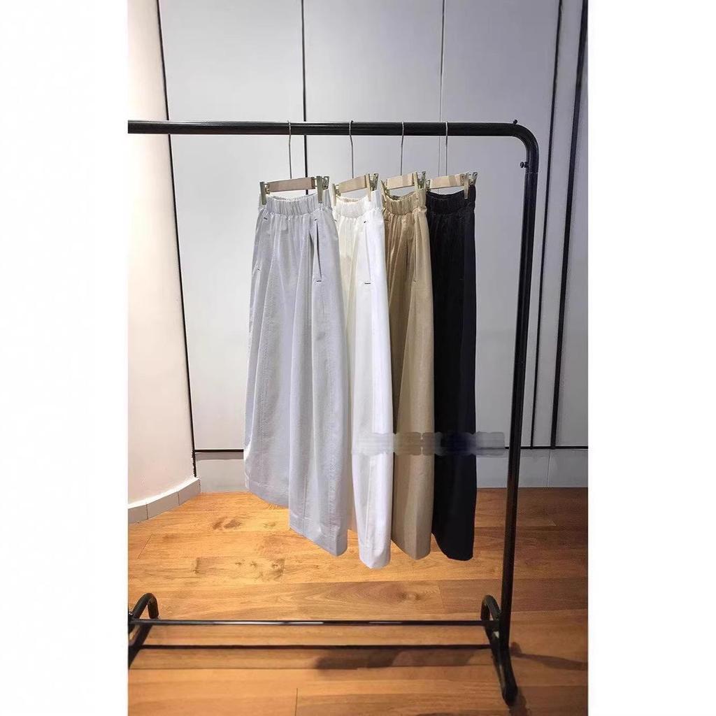 Triangle Mark: Comfortable High-Waisted Wide-Leg Pants - Loose, Slimming Cocoon Shape for Casual Wear