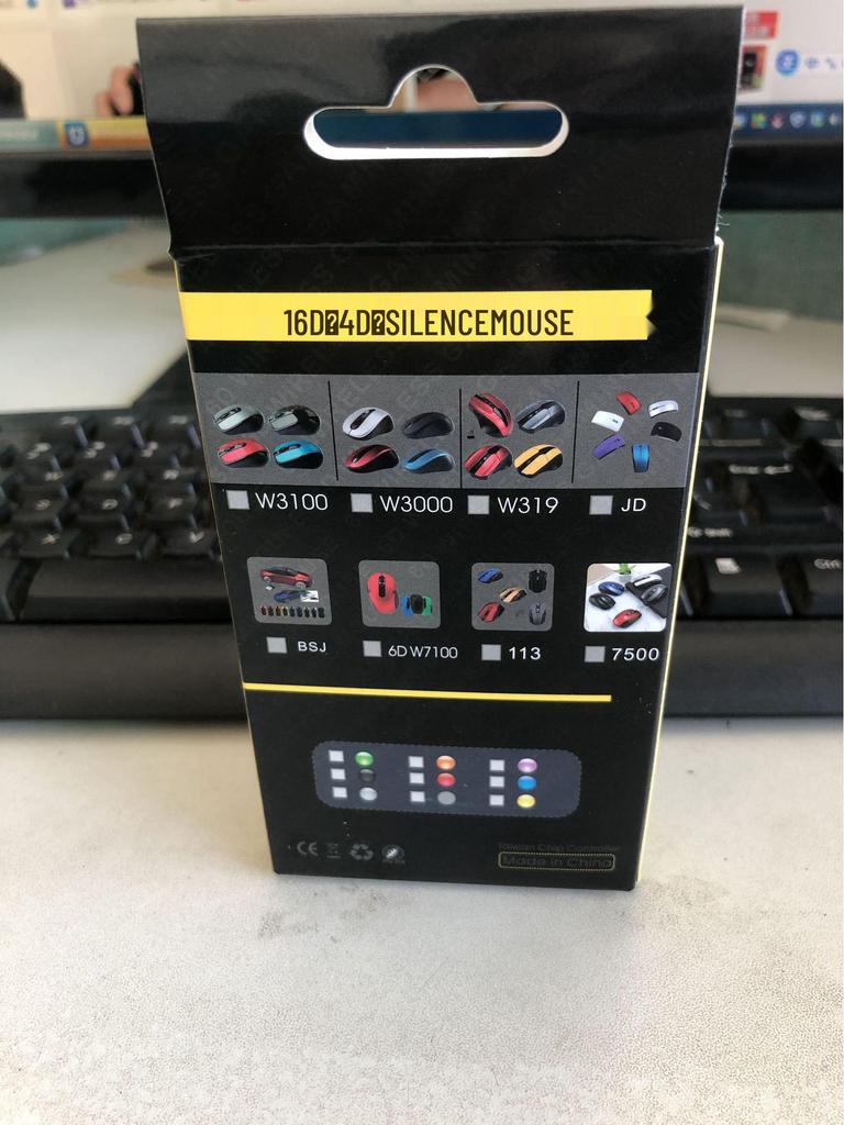 Matte Wireless Optical Mouse for Laptop and Desktop Computers