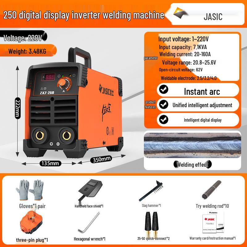 JiaShi 220V Portable Mini Welding Machine - Industrial Grade Welder for Home Use