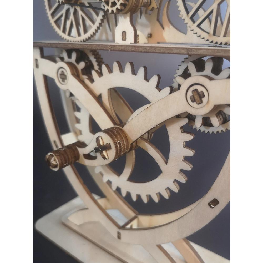 3D Wooden Puzzle Father and Son Diy Handmade Bicycle Assembly Model Kits  Creative Decoration