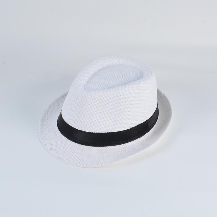 Men's Summer Travel Panama Jazz Hat - Casual, Fashionable Middle-Aged Fedora for Street Dance and Outdoor Adventures
