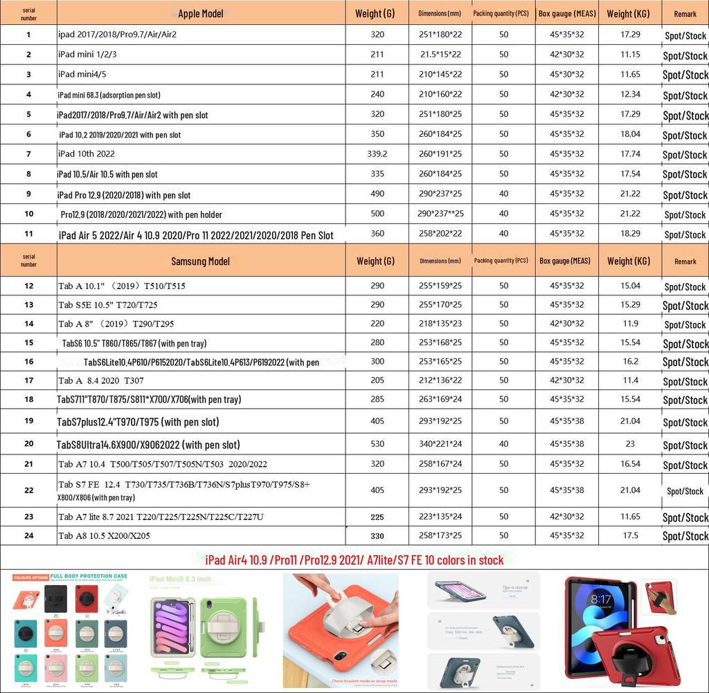 Schutzhülle für Samsung Tab A7 Lite (8,7 Zoll) mit 360° drehbarem Ständer und elastischer Handschlaufe