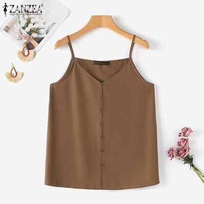 Women Summer V-Neck Sleeveless Slip Camisoles