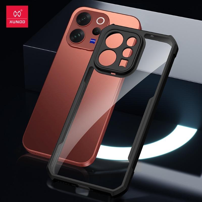 

For Vivo V70 Case XUNDD Airbags Shockproof Laser Pattern PC+TPU Camera Protection Cover for VIVO V 70 Vivo V70