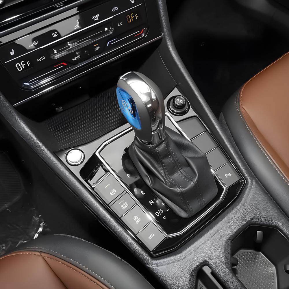 Valve Stems Caps For Volkswagen VW GTI Golf Polo Passat CC Tiguan RLine Touareg R Bora Car Gear Lever Shift Cover Sticker Decor WR0
