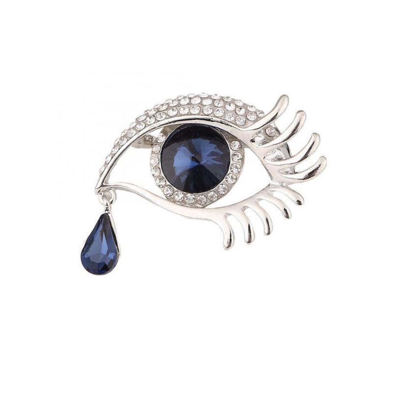 Rhinestone Brooch - High-Quality Unique Angel Tear Brooch, Ladies' Scarf and Shawl Pin