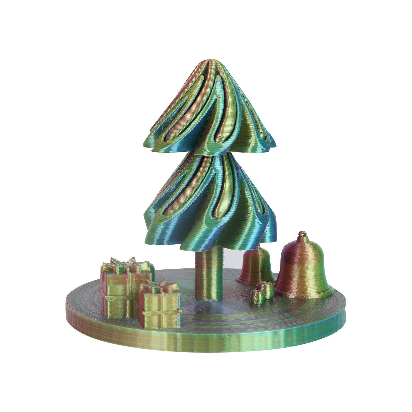 

3D-печатная елка, новогодняя игрушка для снятия стресса, подходит для работы или путешествий, подходит для взрослых и детей старше 6 лет, высокая играбельность