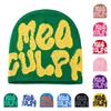 Women's Winter Rhinestone Knit Jacquard Hat - Stylish Warm Outdoor Head Wrap