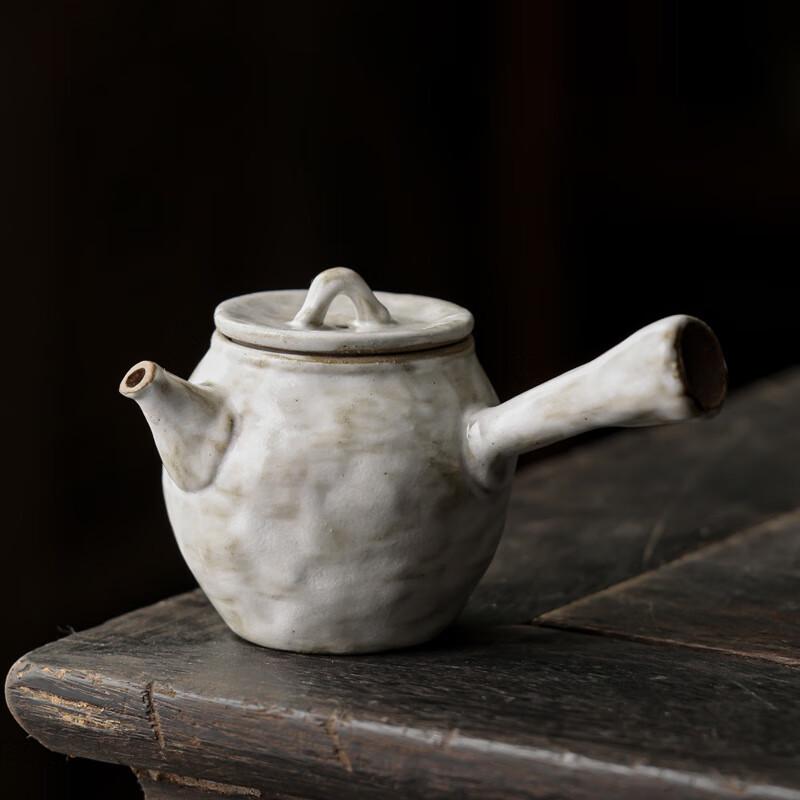 

Wabi-sabi Ceramic Side Handle Teapot