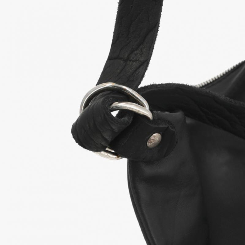 Guid Soft Horse Full Grain Leather Slingback Q100 Blkt