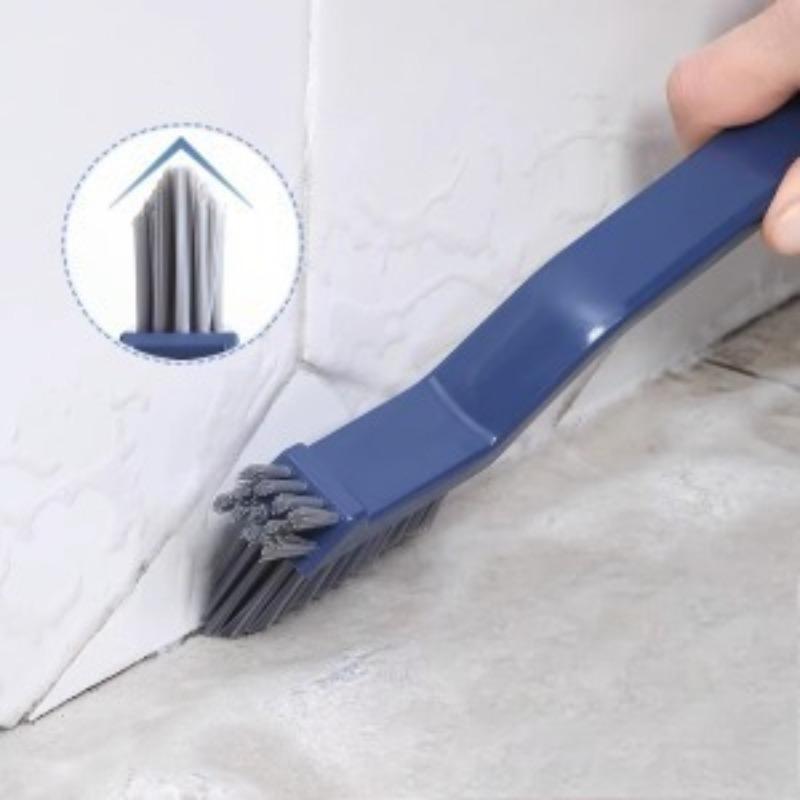 Щетка для зазоров, Туалетная, Напольная щетка, Плитка для ванной комнаты, Жесткая щетка для швов, Чистящая щетка, Напольная щетка синий
