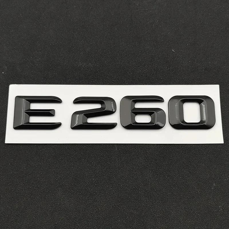 Car Trunk Letters Logo Emblem Badge Decals Sticker for Mercedes Benz E Class E200 E220 E230 E250 E260 E300 E350 E400 W212 W213