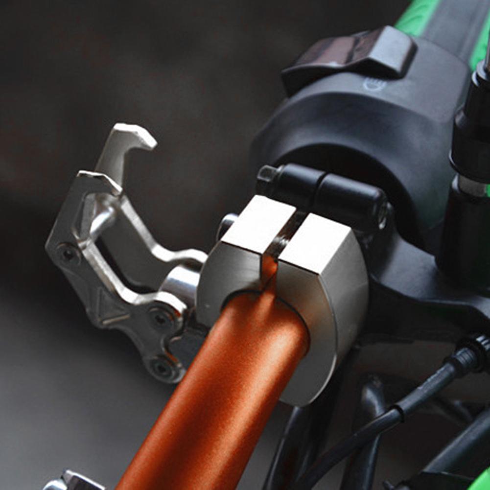 Motorcycle Handlebar Storage Hook Scooter Luggage Bag Hanger Helmet Claw Hook Storage Bag Holder Aluminum Alloy Easy To Install