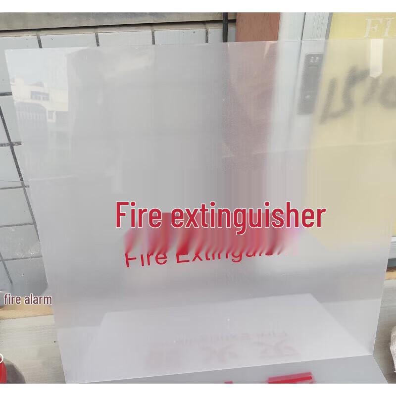 UKGF Fire Hydrant Box Acrylic Door Panel