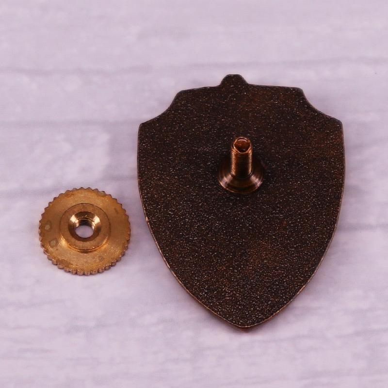 1PC Soviet Union USSR CCCP Badges Soviet Army Brooch Shield and Sword Badge