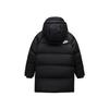 Nike Hooded Warm Mid-Length Casual Printed Down Jacket Kids Jackets Black NY2442033GS-001