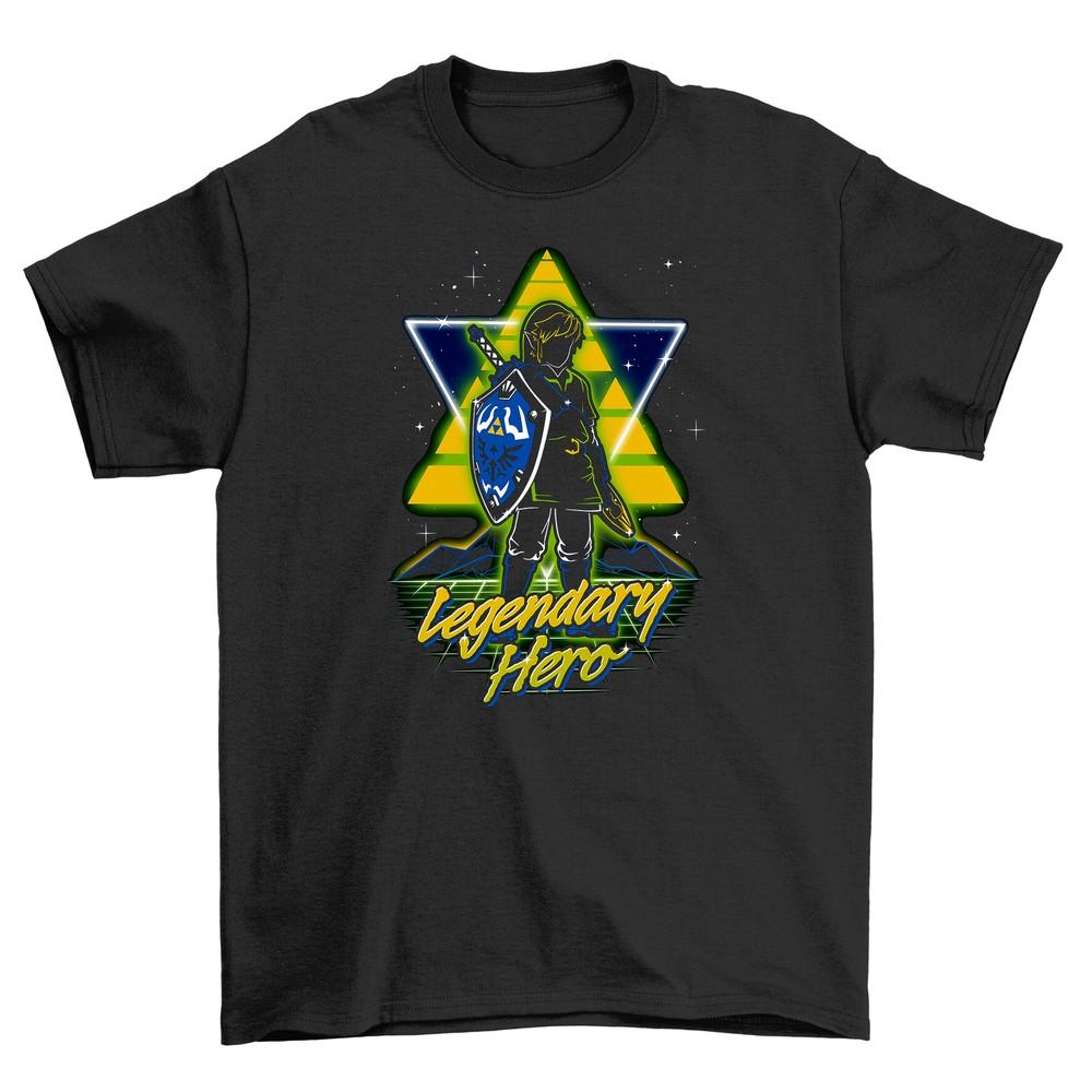 

Retro Legend Hero T-shirt - Channel Your Inner Hero in Style! Unleash Nostalgia L
