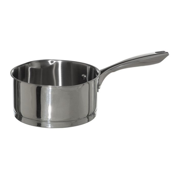 Casserole Acier inoxydable "Résilience" cuisson saine - Casserole Inox Résilience 16 cm