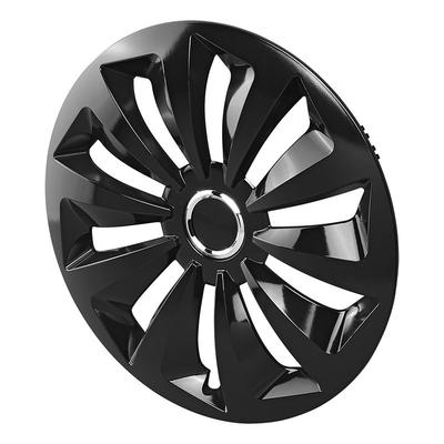 20pcs Bolzenabdeckungen Durable for Audi staubdicht Anti-Diebstahl-Nut Cap Radnaben Auto Color : Black