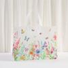 12pcs Floral Print Gift Bags Non-Woven Fabric Tote Bags for Birthday Parties Events and Special Occasions Candy Gift Packaging