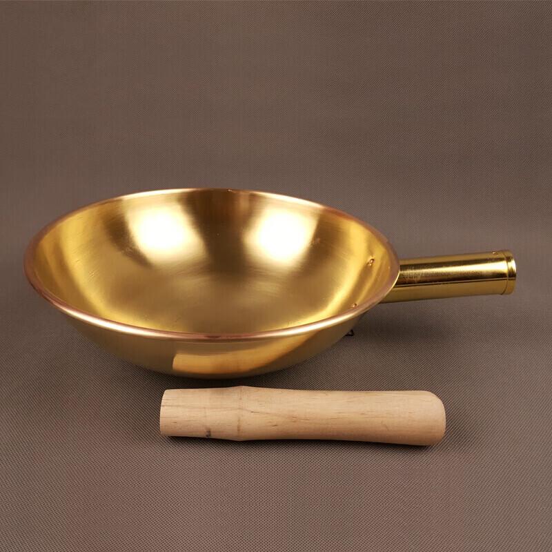 Handmade Copper Wok Frying Pan