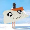 Cartoon Niedlicher Hamtaro Mikrofaser Bedrucktes Strandtuch Bergsteigen Yoga Strand Schwimmen Laufen Saugfähiges Weiches Handtuch