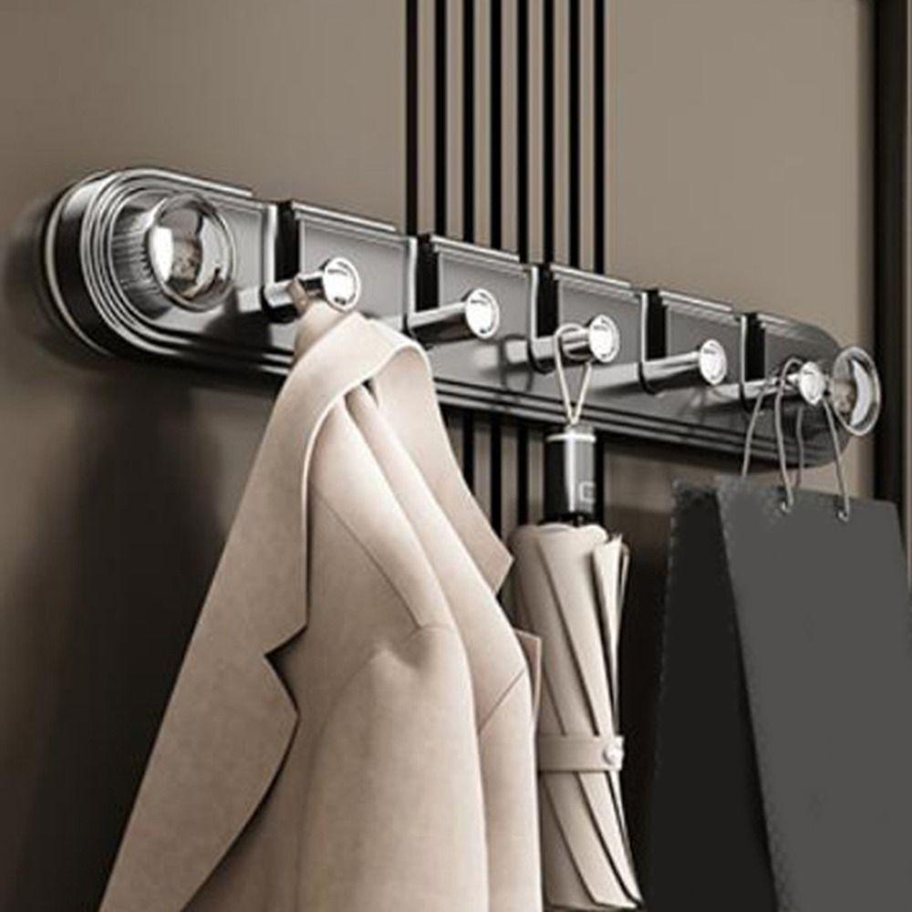 Foldable Hats Clothes Storage Hook Wall Mounted Door Hooks Hanger Robe Coat Hangers  Entry Door