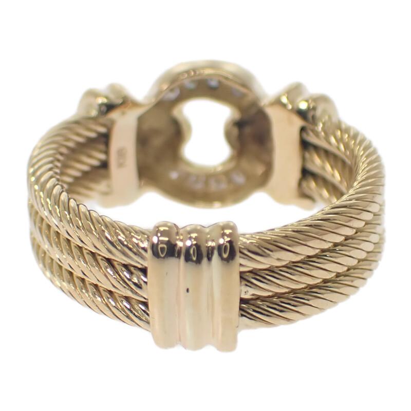 No Brand  #11(JP Size) Ring K18 Yellow Gold Women