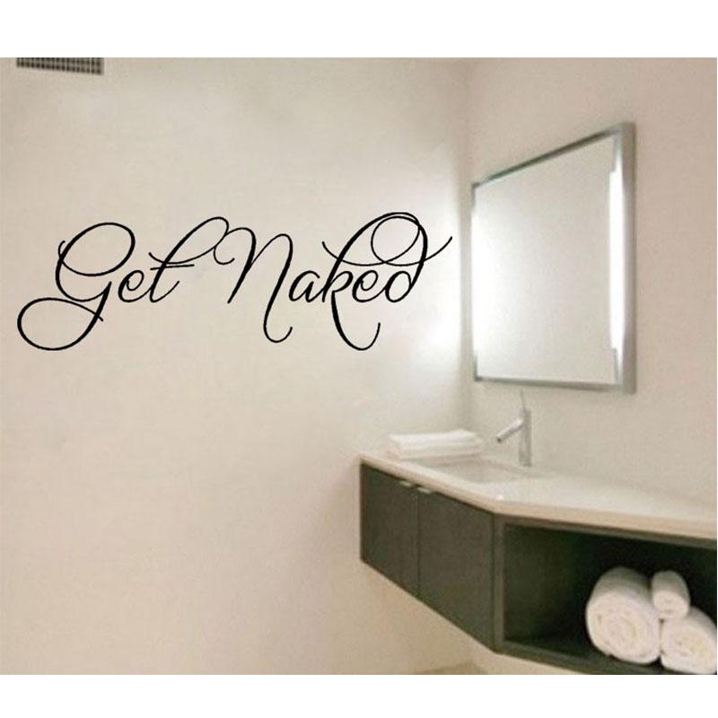 

Art Rules Bathroom Wall Stickers Vinyl Removable Decals Mural Wall Stickers 7