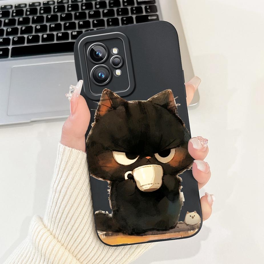 For Realme GT2 Pro Case RMX3301 Cute Fashion Cartoon Cover Shockproof Phone Case For Realme GT 2 Pro RealmeGT2 RMX3310 Soft Bags