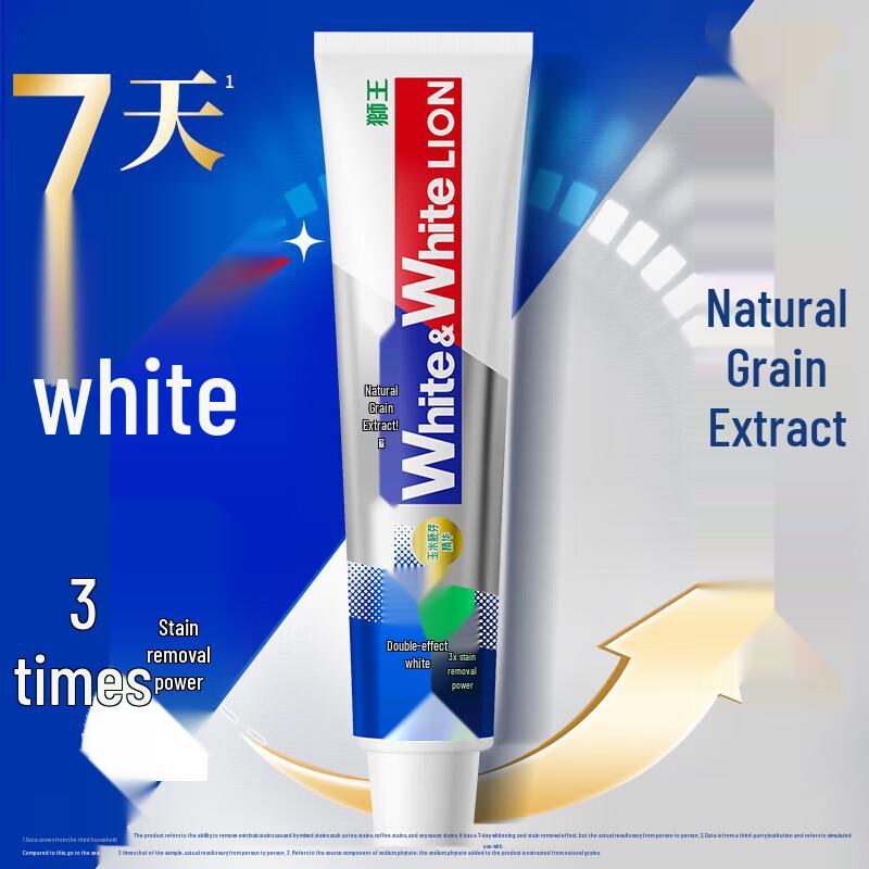 Lion White&White Whitening Toothpaste