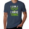 Funny Tennis Lover T-Shirt Aesthetic Clothing Funnys Workout Shirts for Men