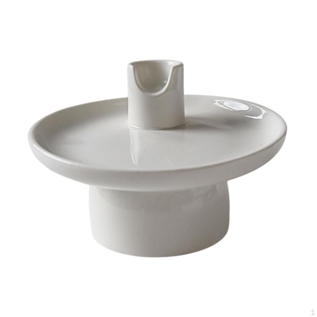 Ceramic Sage Bowl Palo Santo Holder for Office and Living Space