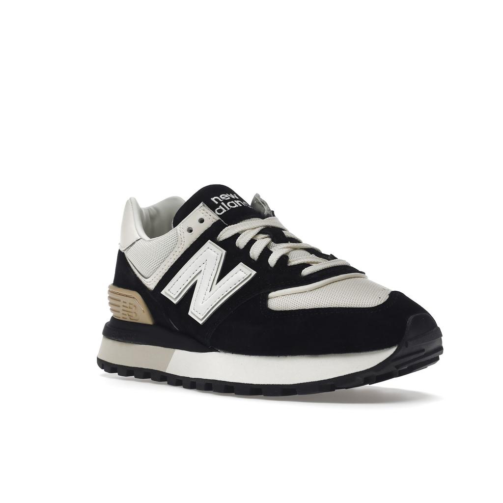New Balance Unisex 574 Legacy Black/Brown/Ivory U574LGRA