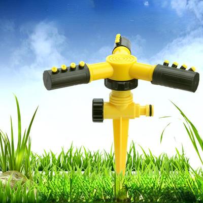 1PC Garden Lawn Automatic Sprinkler, 360 Degree Rotating Courtyard Large-Scale Irrigation Sprinkler Equipment