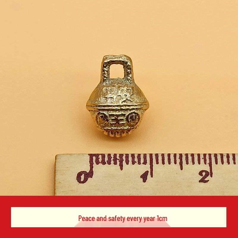 Copper Jingle Bell: Loud Bell for Dogs, Cows & Sheep - Door Pendant & Pet Collar Accessory