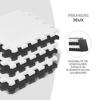 Tapis en mousse 1er âge Kinderkraft LUNO - Puzzle bébé - Noir et blanc