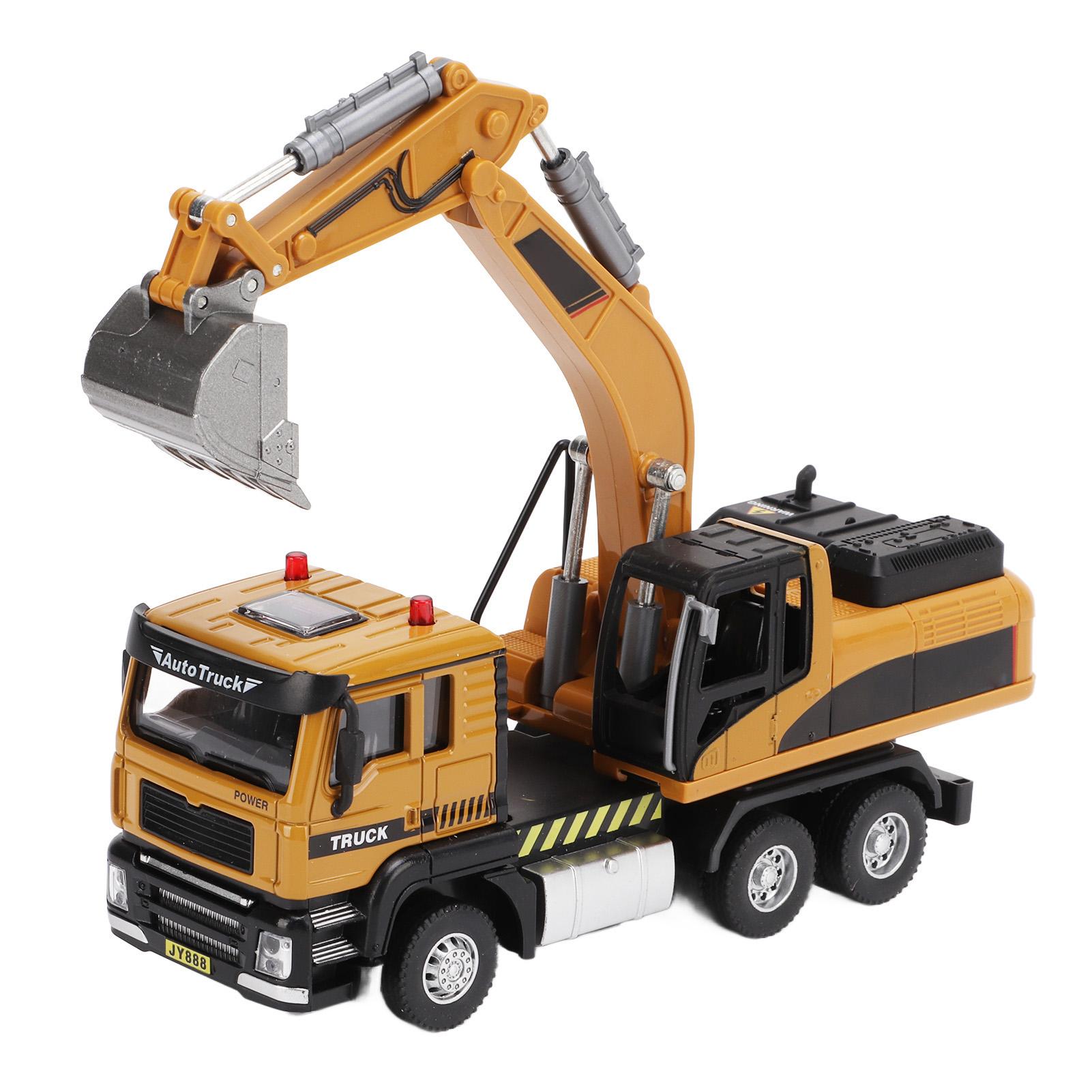 

150 Инженерный экскаватор Модель Сплава Инерционный Строительный Транспорт Игрушка Для Детей Мальчиков Девочек Подарок