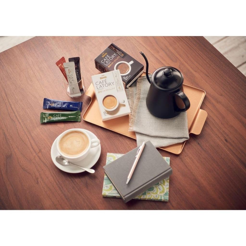 AGF Blendy Cafe Latory Stick Coffee Tasting Set (12 Flavors) [Stick Coffee] [Coffee Assortment] [Assorted Set] [Small Gift] [Perfect for Gifting]